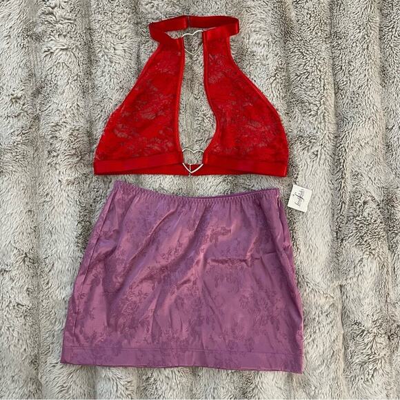 🍂5 for $25🍂 New Frederick’s of Hollywood Seductive Sweetheart Lingerie Set - Picture 1 of 6